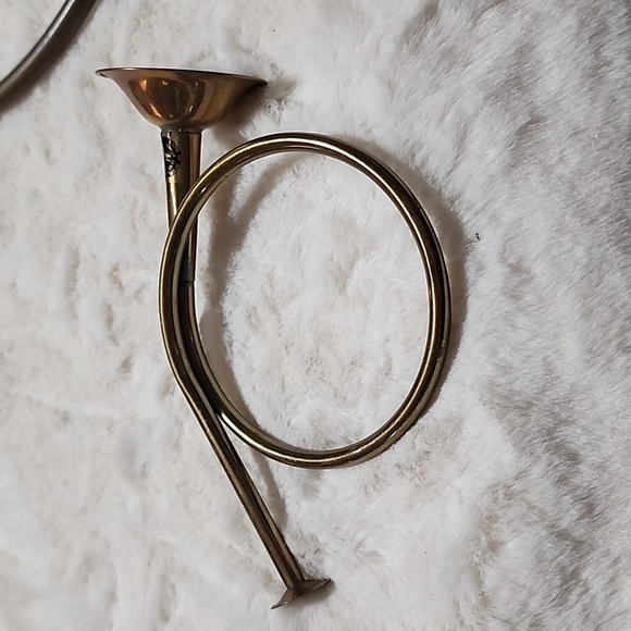 VINTAGE BRASS FRENCH HORN  BUNDLE - Picture 5 of 13